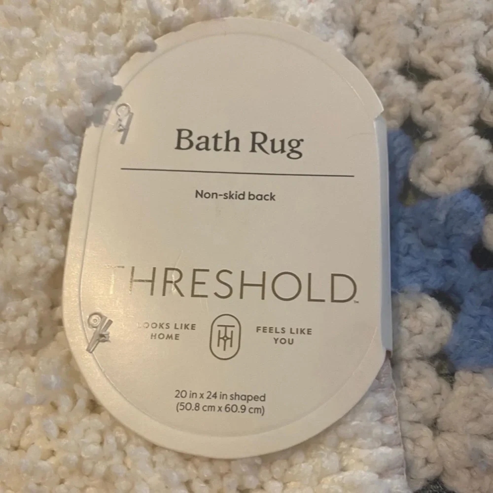 Threshold Cream Bunny Bath Mat